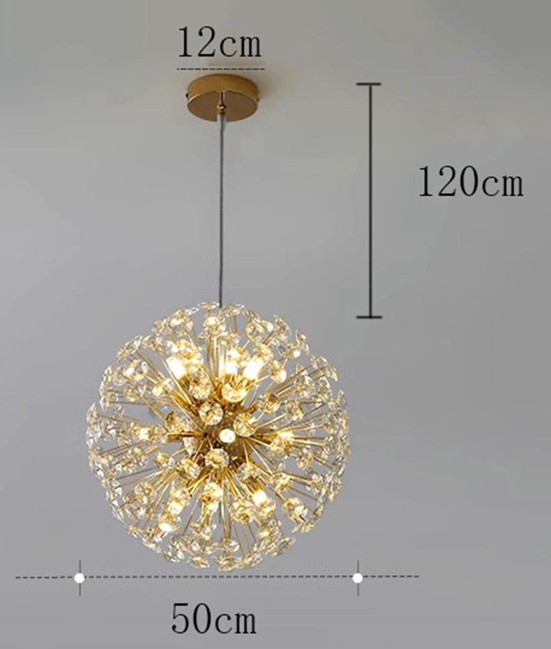 クリスタルシャンデリア