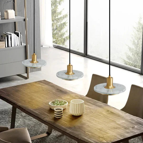 モダンシンプル大理石ペンダントランプ