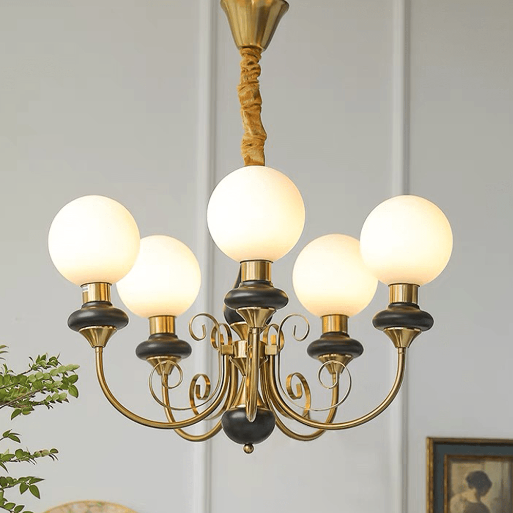 現代的なクリエイティブオニキスシャンデリア