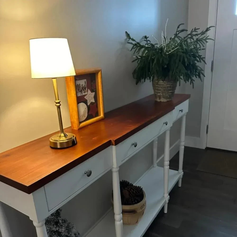 ワイヤレス布製レトロLEDテーブルランプ