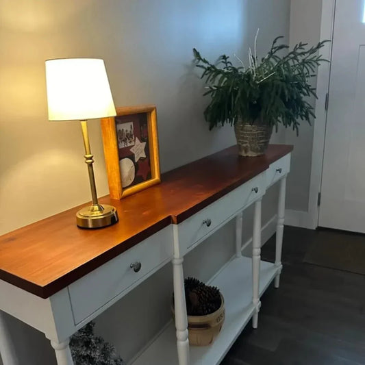 ワイヤレス布製レトロLEDテーブルランプ