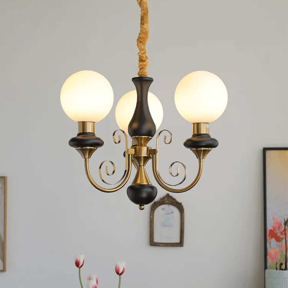 現代的なクリエイティブオニキスシャンデリア