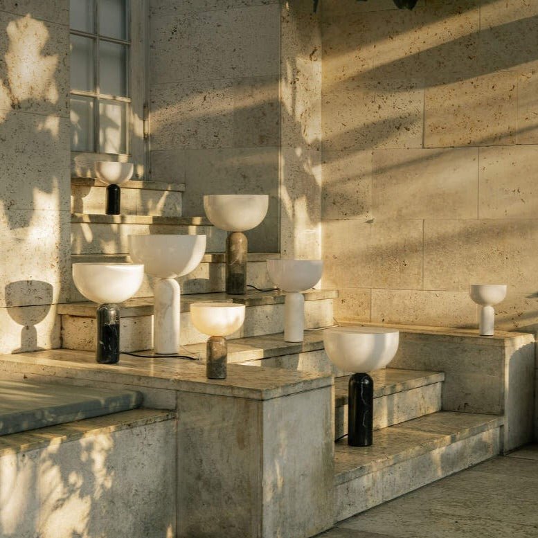 ラジャ大理石ランプ