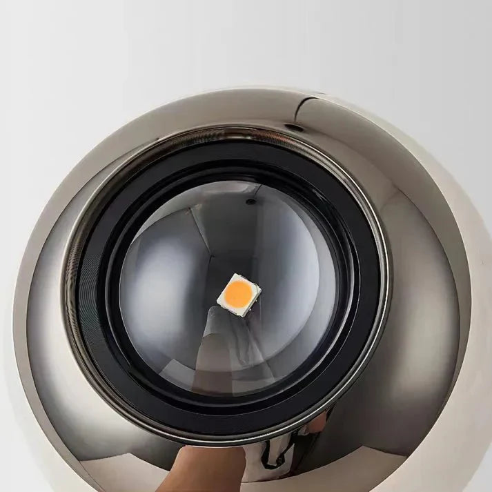 ノールディックマーブルアルバスターグローブペンダントランプ