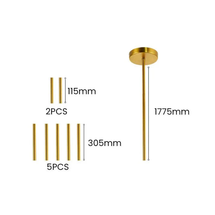 クリエイティブな花びらの吊り下げランプ