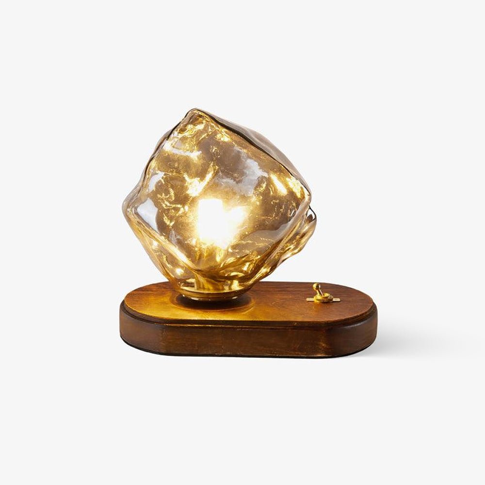 アイスストーンガラステーブルランプ