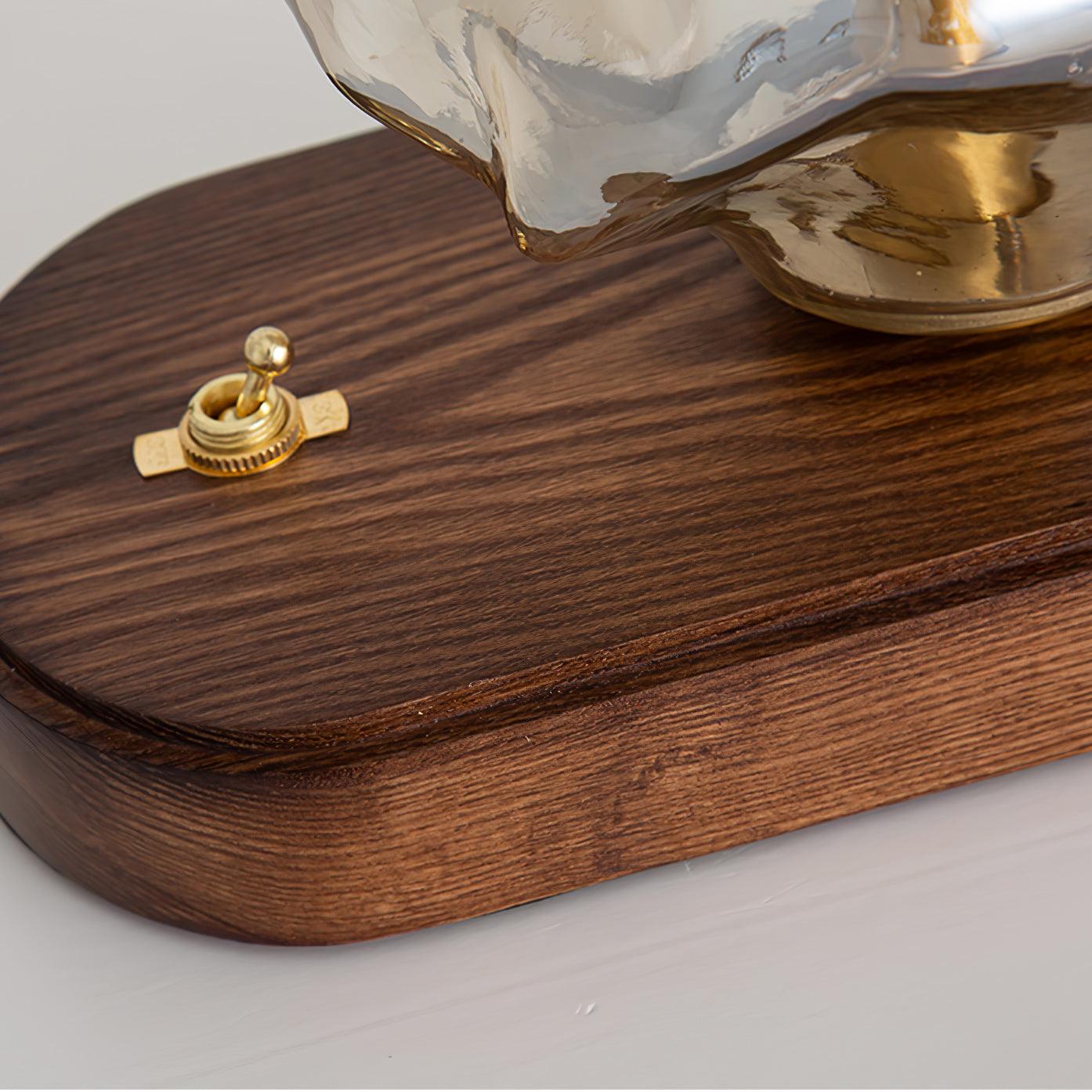 アイスストーンガラステーブルランプ