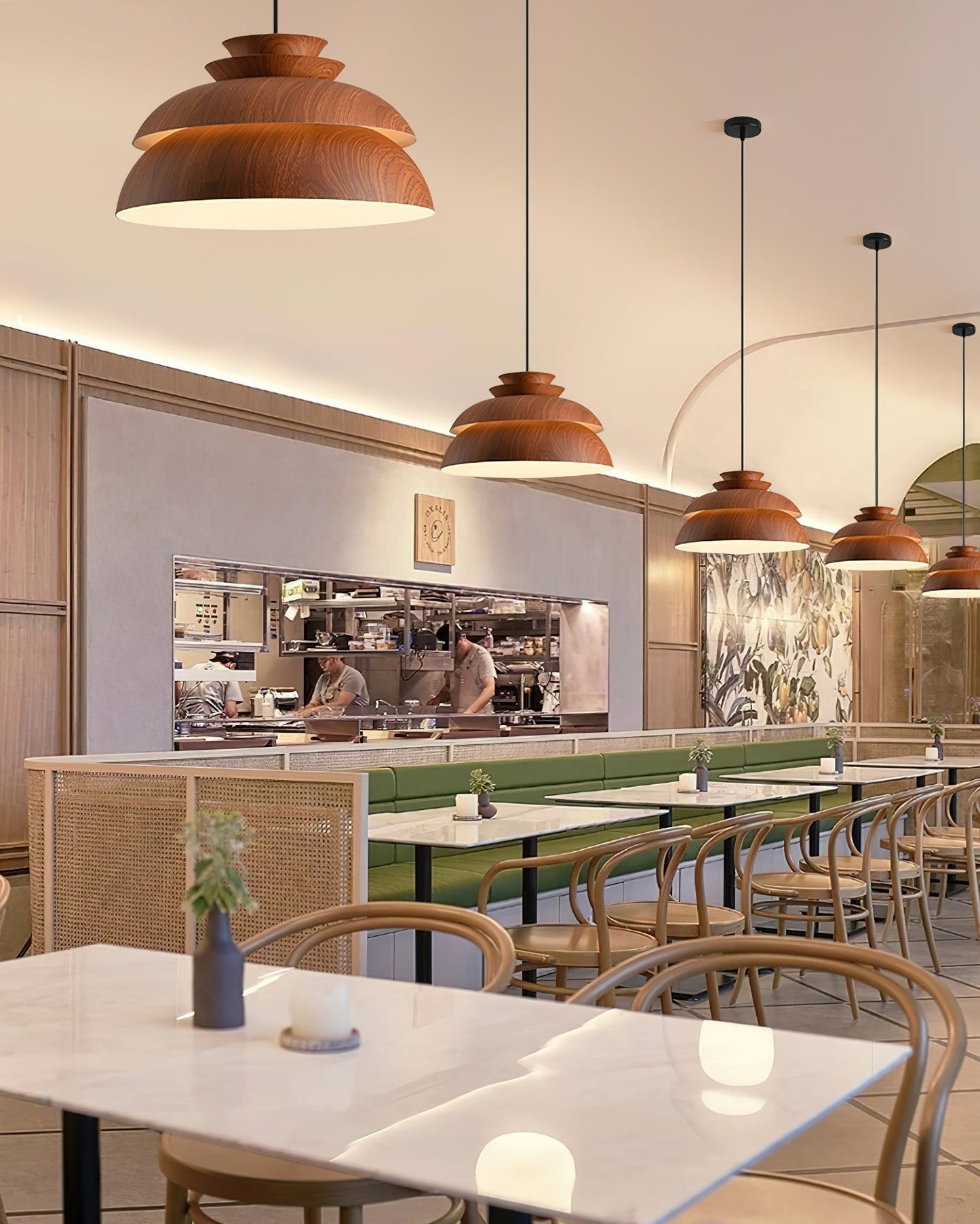 ミドリ吊り下げランプ