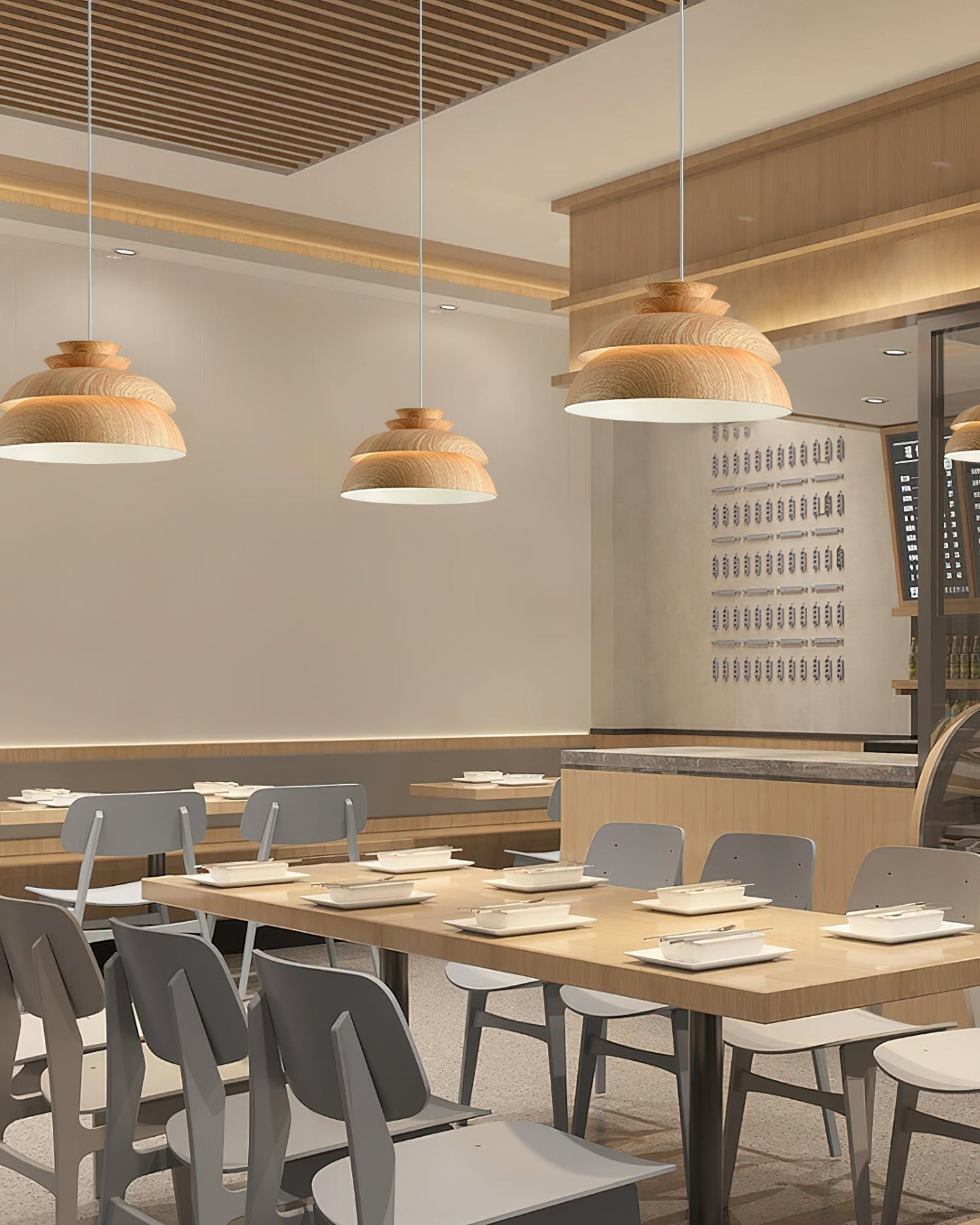 ミドリ吊り下げランプ