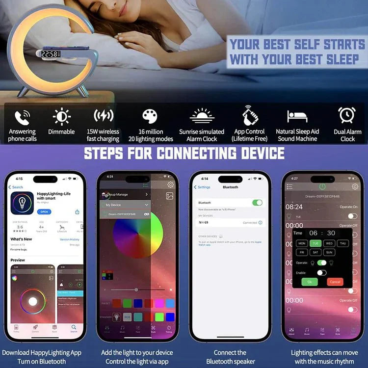 インテリジェントなムードランプ ソウルセラピスト