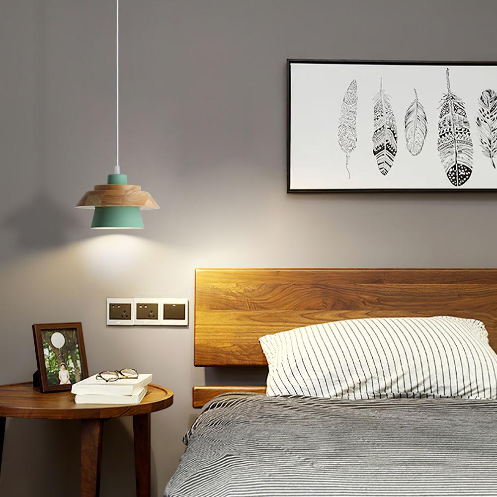 石製木製ペンダントランプ