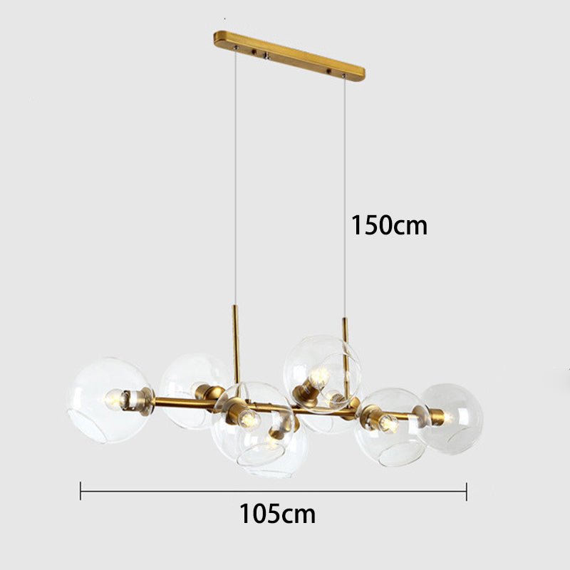 モダンなダイニング用シャンデリア