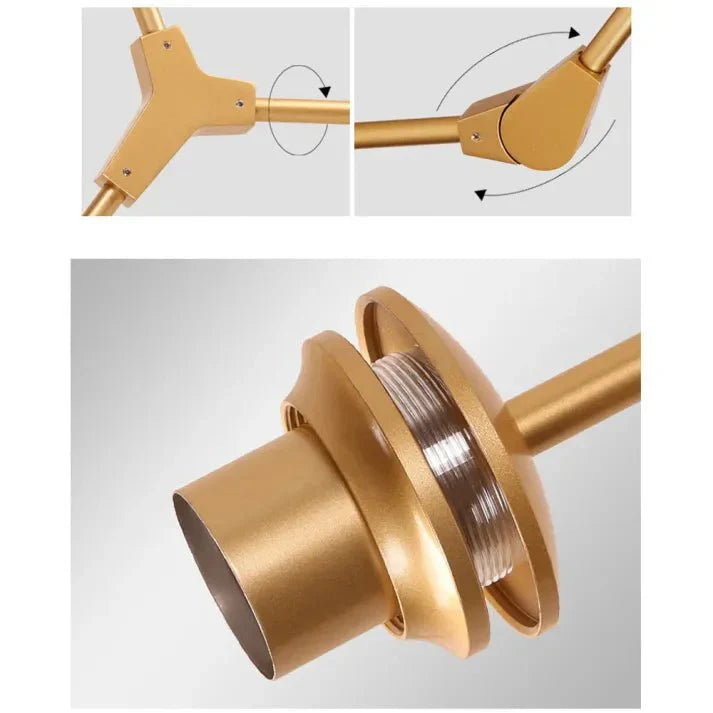 クリスタルバイファーカションランプ バブルグラス スプートニク