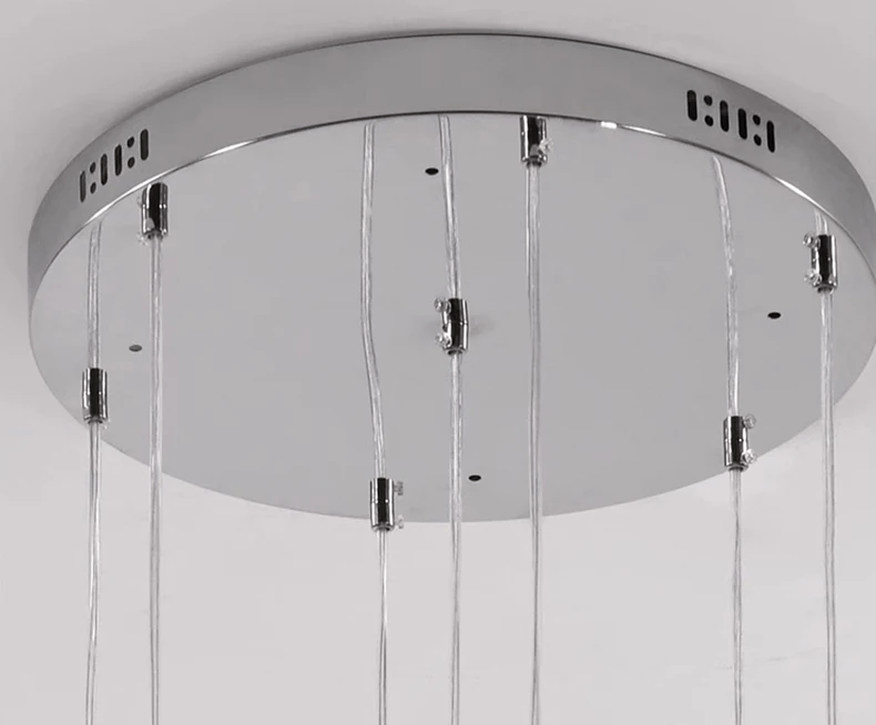 モダンな階段用シャンデリア