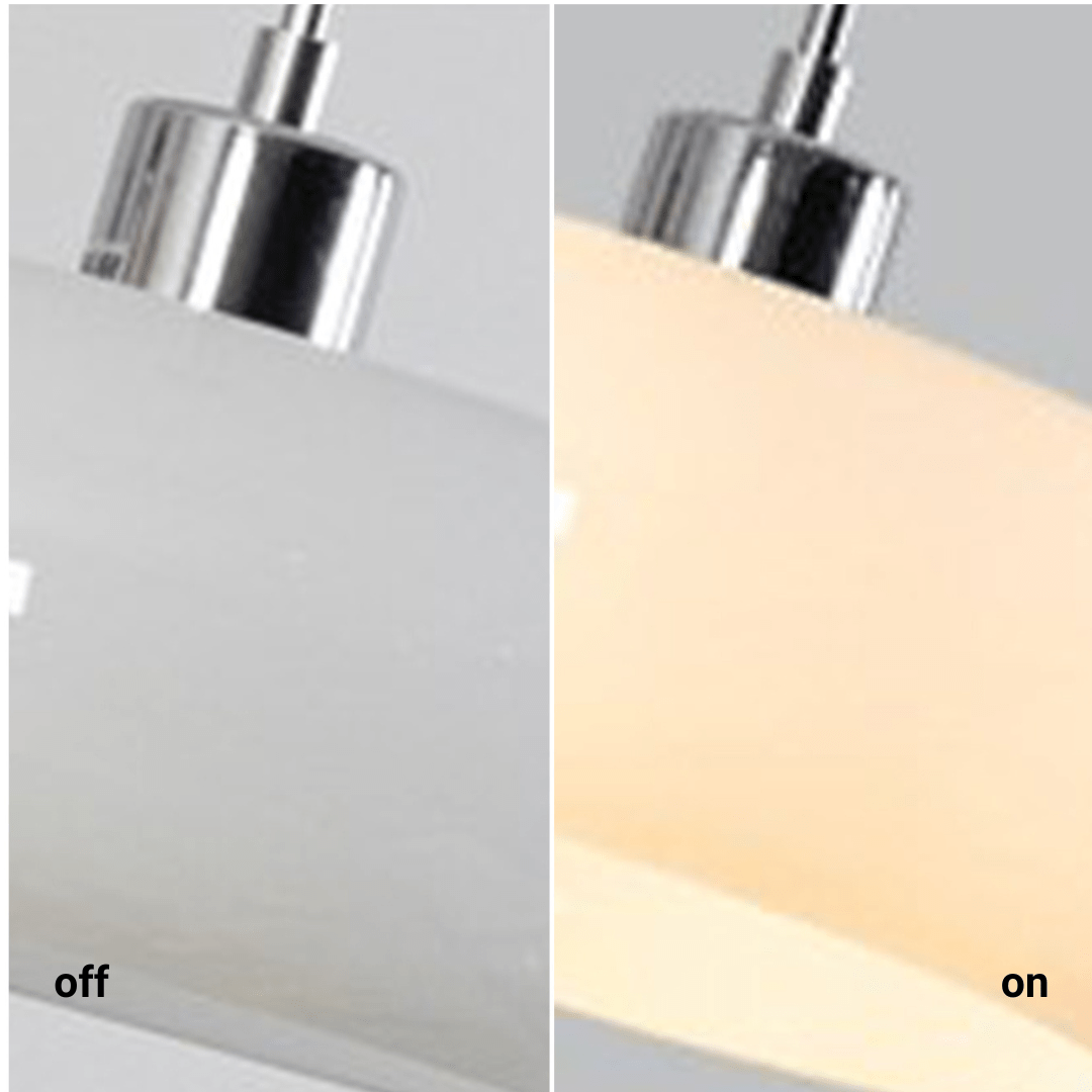 ハイリーのガラスペンダントランプ（パンの形）