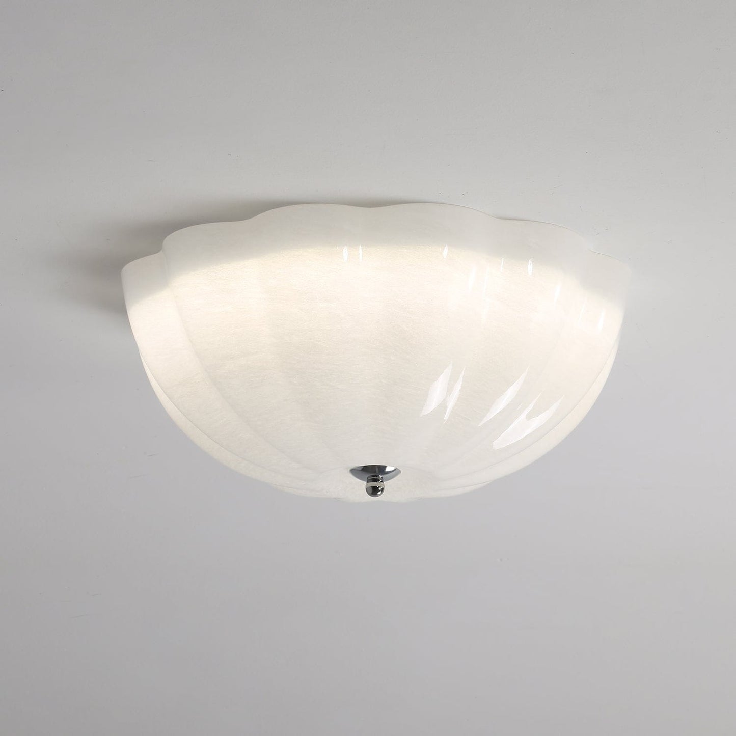 オパールシェル天井灯