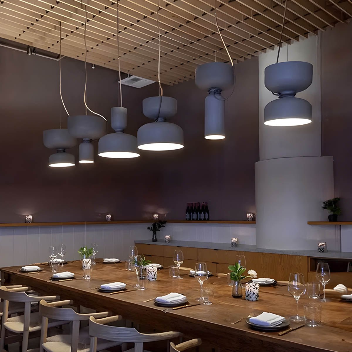 オーリー | 幾何学的デザインの吊りランプ