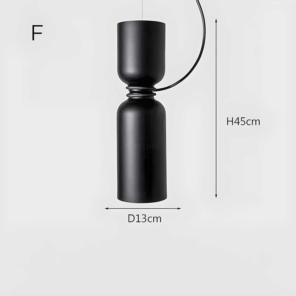 オーリー | 幾何学的デザインの吊りランプ