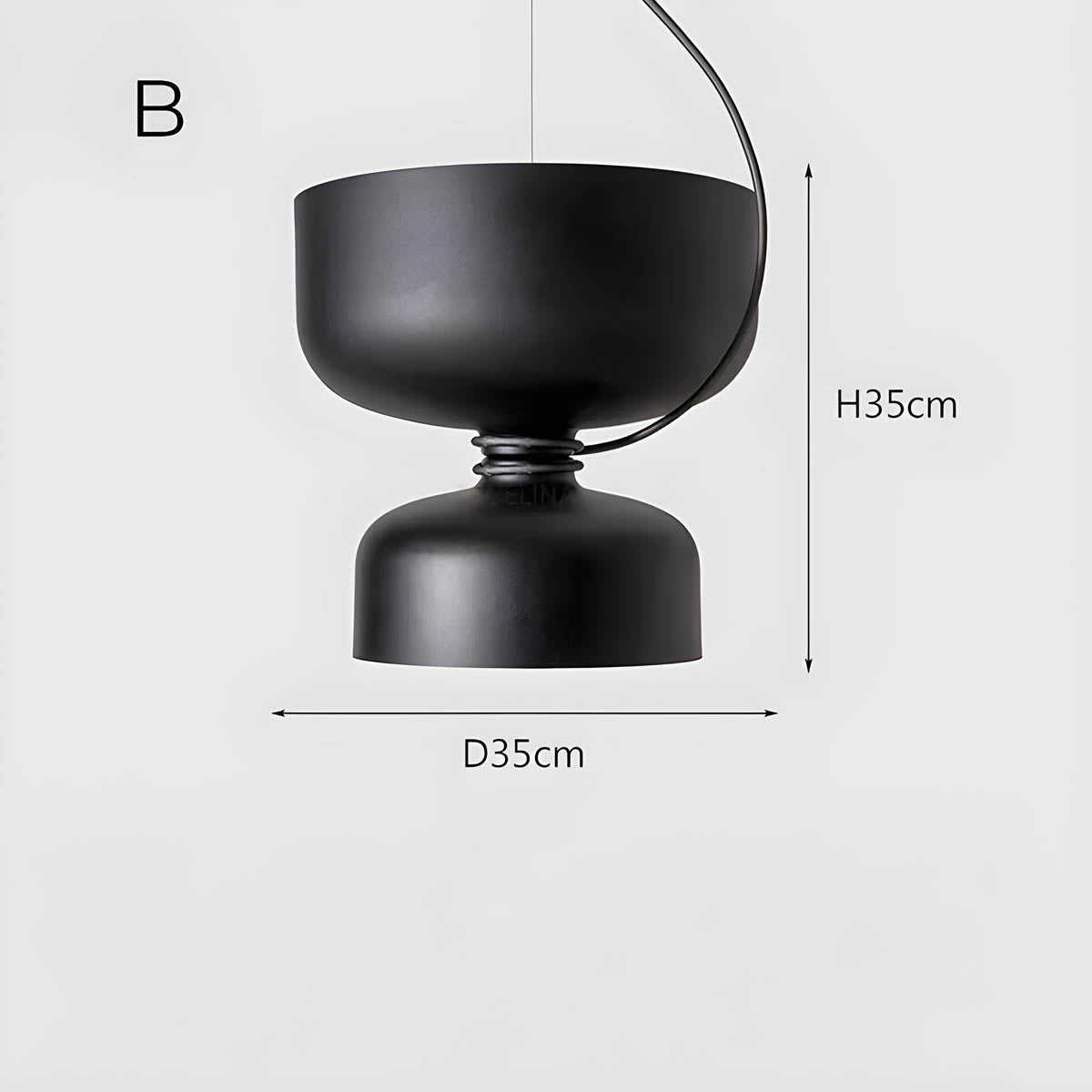 オーリー | 幾何学的デザインの吊りランプ